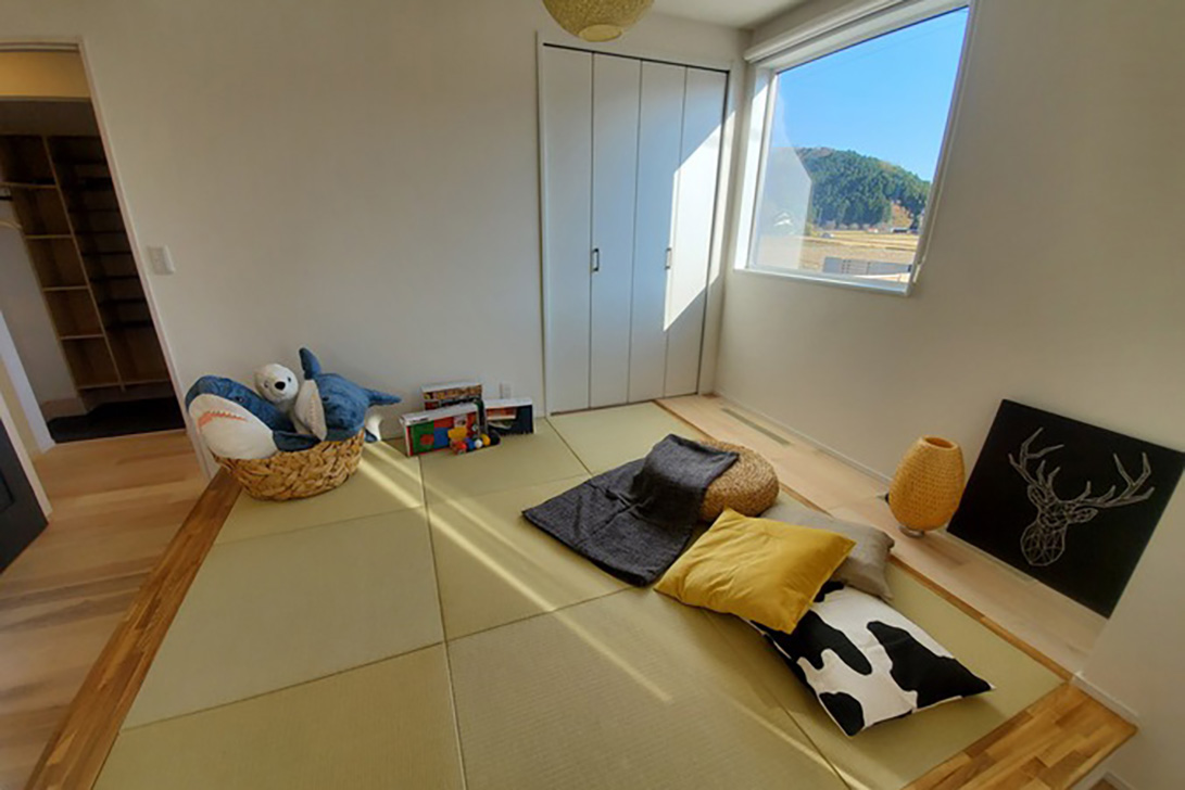 目木モデルハウスの和室の写真
